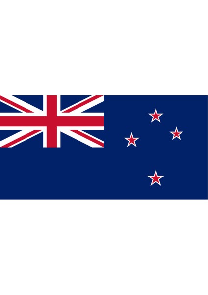 Yeni Zelanda Ülke Bayrağı 45X22CM Duvar Tablosu Çerçevesiz Pvc Tablo
