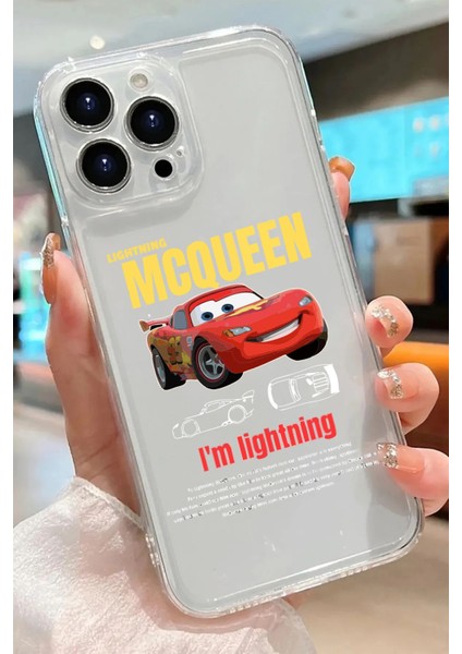 Iphone 16 Pro Uyumlu Desenli Şeffaf Silikon Kılıf MNL11 indirimleri