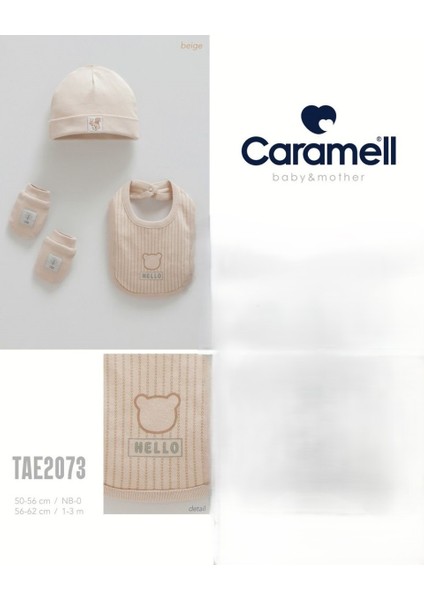 My Baby Kumsal 4lü Takım Aksesuar Eldiven Önlük Bere Hello Forest 2073