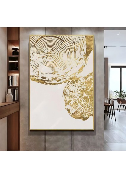 |gold Soyut Bohem Model ( CKD-117) |çerçeveli Kanvas Tablo Ckdikey fiyatları