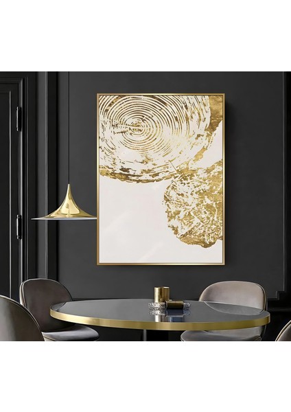 |gold Soyut Bohem Model ( CKD-117) |çerçeveli Kanvas Tablo Ckdikey modelleri