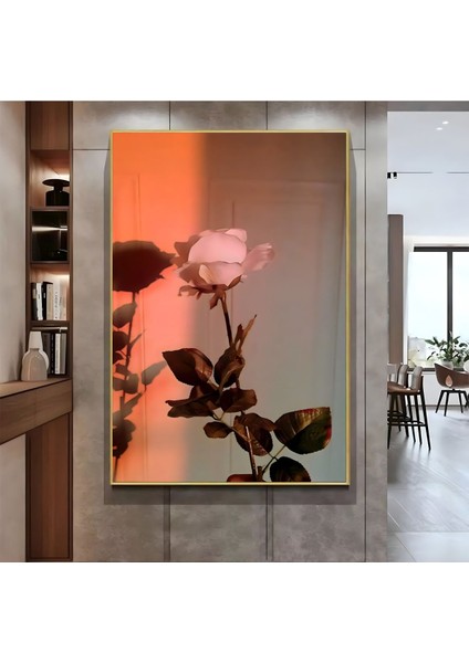| Gül Modeli ( CKD-063) |çerçeveli Kanvas Tablo Ckdikey