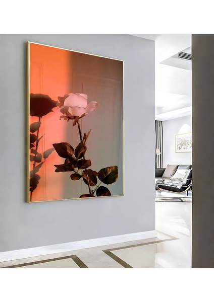 | Gül Modeli ( CKD-063) |çerçeveli Kanvas Tablo Ckdikey modelleri