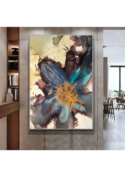 |soyut Çiçek Desen ( CKD-021) |çerçeveli Kanvas Tablo Ckdikey fiyatları