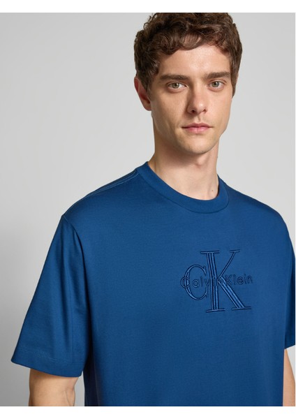 Ck LV04RB295G Ss Hero Monologo Emb 16S Crewnck Erkek Tshirt modelleri