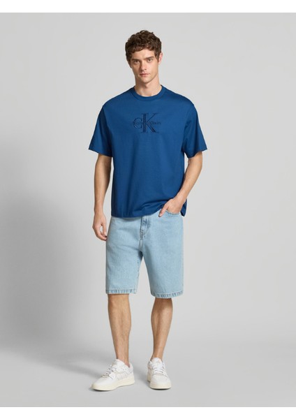 Ck LV04RB295G Ss Hero Monologo Emb 16S Crewnck Erkek Tshirt indirimleri