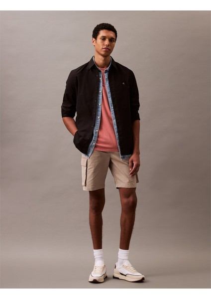 Ck LV04RB618G Straıght Comfort Cotton 9" Cargo Erkek Şort fiyatları