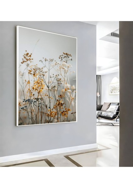|kuru Bitki Deseni ( CKD-137) |çerçeveli Kanvas Tablo Ckdikey