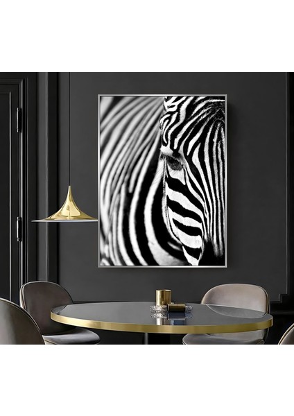 |zebra Modeli ( CKD-146) |çerçeveli Kanvas Tablo Ckdikey modelleri