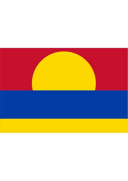 Palmyra Atoll Ülke Bayrağı 45X30CM Duvar Tablosu Çerçevesiz Pvc Tablo