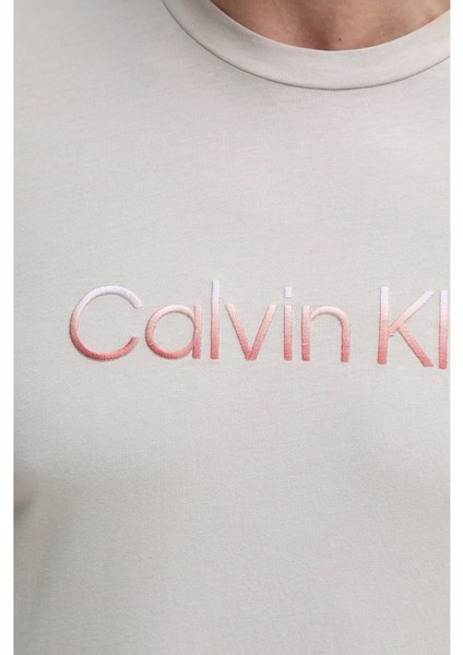 Ck K10K114155 Raısed Ombre Embroıdery Erkek Tshirt indirimleri