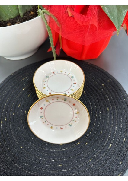 Ekru 6'lı Seramik Çerezlik Kase Seti, 12 Cm, Şık ve Kullanışlı fiyatları