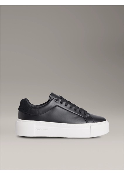 Ck HW0HW02570 Ff Cupsole Lace Up Lth Kadın Sneakers modelleri