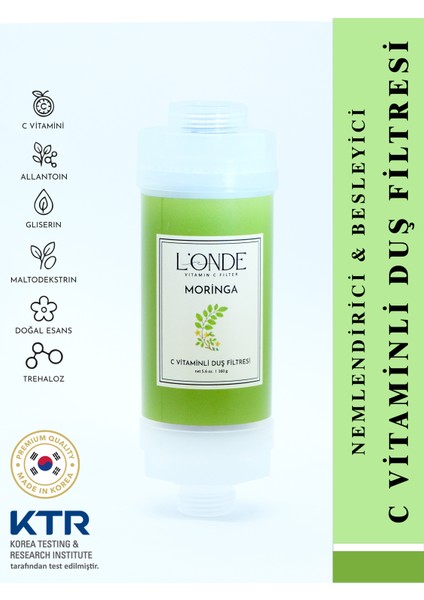 c Vitaminli Duş Filtresi Moringa