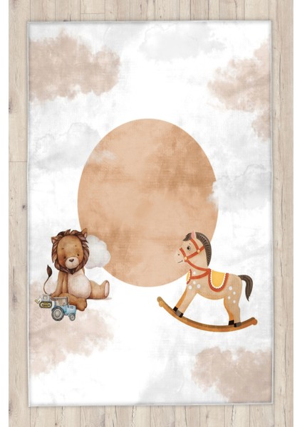 Sevimli Hayvanlar Bambu Bebek Çocuk Halısı fiyatları