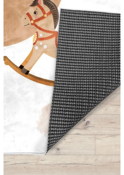 Sevimli Hayvanlar Bambu Bebek Çocuk Halısı modelleri