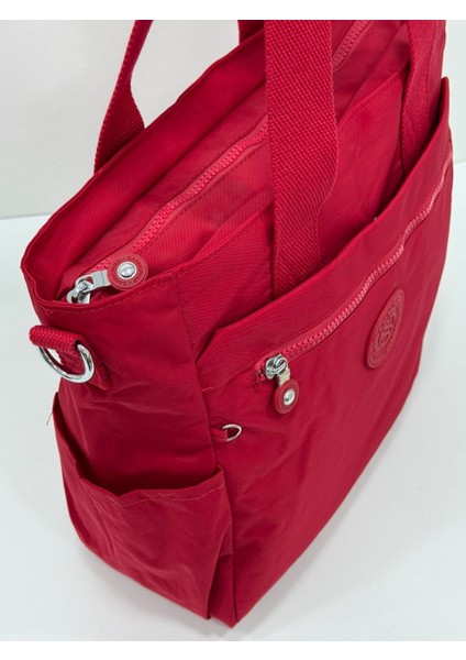 Kadın Büyük Boy Bölmeli Suya Dayanıklı Paraşüt Kumaş Çapraz ve Omuz Askılı Çanta modelleri