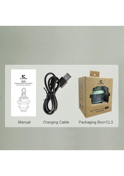 Cl3 - Retro Esintili, Çok Fonksiyonlu Kamp Lambası fırsatları