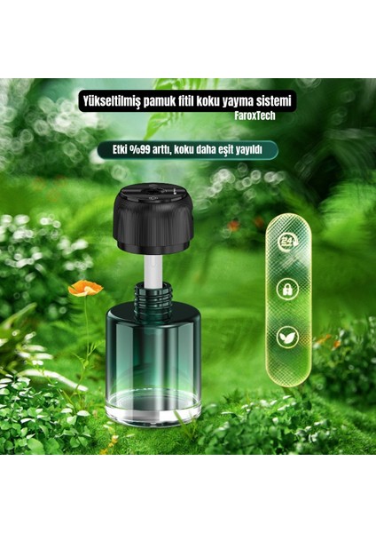 160 ml Araç ve Ev Kullanıma Uygun Akıllı Buharlı Koku Difüzörü | Uzun Süreli Bitkisel Esans fırsatları