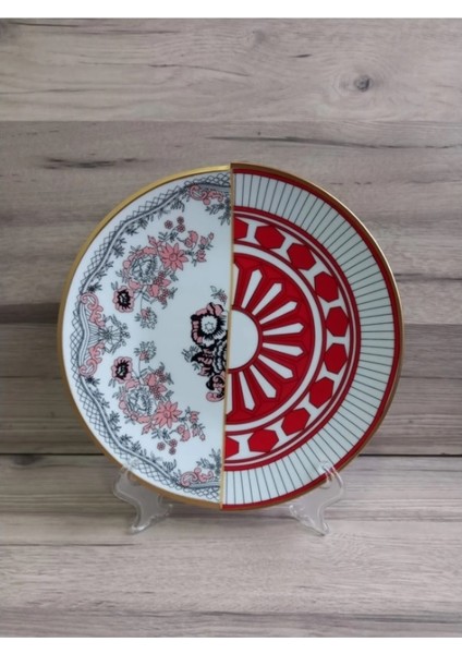 6 Kişilik Porselen Servis Tabağı Seti Apl Serisi