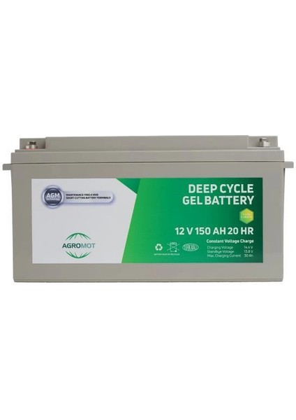 12V 150AH Jel Akü modelleri