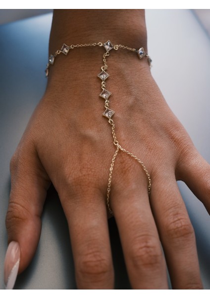 Saaden Gold Taşlı Şahmeran