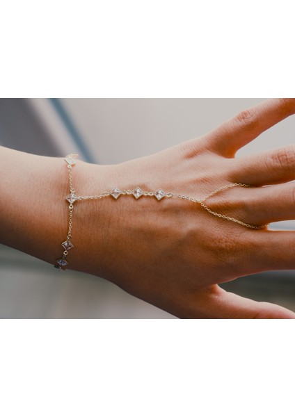 Saaden Gold Taşlı Şahmeran fiyatları