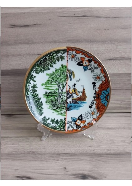 6 Kişilik Porselen Servis Tabağı Seti Hyb 6 Serisi