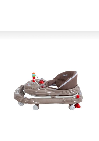 BabyStep Pro Oyuncaklı Yürüteç | Öğretici ve Eğitici | Stoplu Bej Yürüteç indirimleri