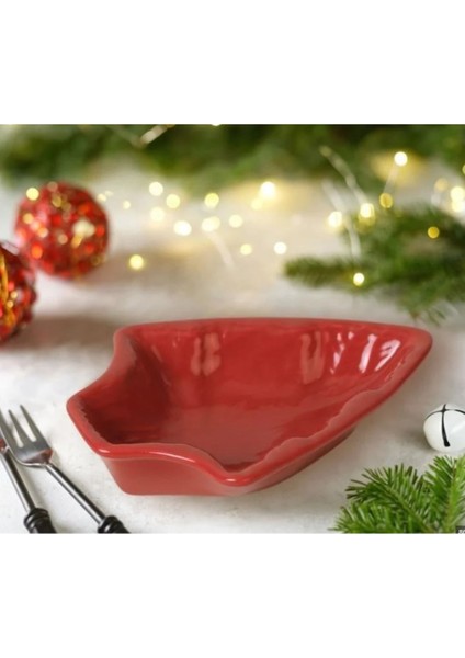 Kırmızı Yılbaşı Temalı Çerezlik 6'lı, Şık ve Renkli Aksesuar Seti modelleri