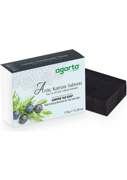 Agarta El Yapımı Güzellik Sabunu 150 gr Ardıç Katranı