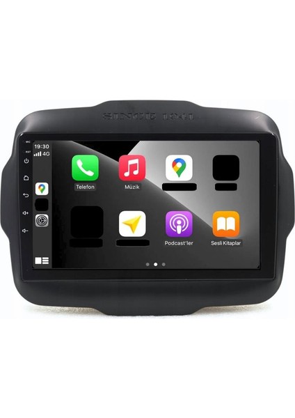 Jeep Renegade 2k Çözünürlükte Ekran Android 15 Multimedya Sistemi 8+256 Myway (2014-2019) fırsatları