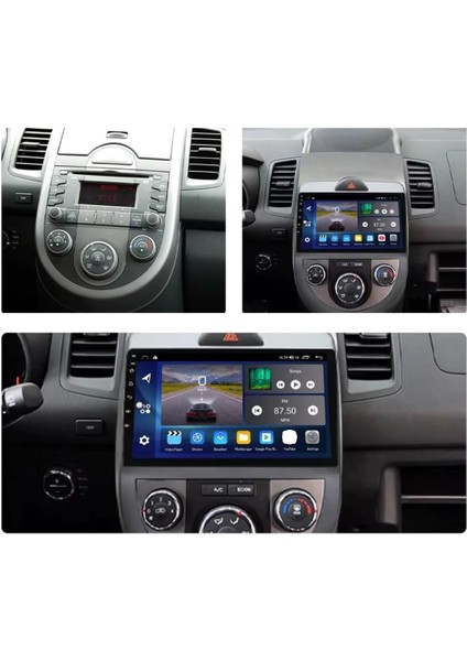 Kia Soul 2k Görüntü Kalitesi Android 15 Multimedya Sistemi 8+256 Myway (2011-2013)
