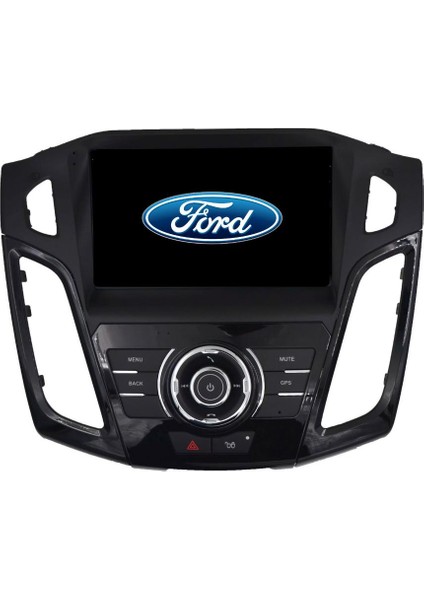 Ford Focus 3-3.5-4 ( Siyah Izgaralı)2k Görüntü Kalitesi Android 15 Multimedya Sistemi 8+256 Myway (2011-2018)