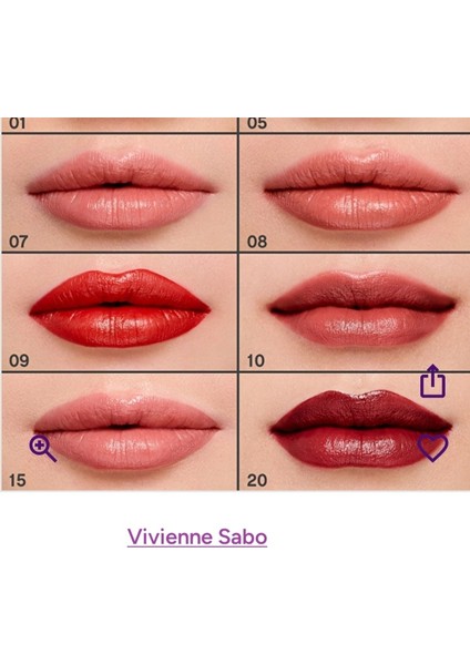 Vivienne Sabo Nude Createur Lipstick 09 Dusty Rose - Creamy Texture & Flawless Coverage