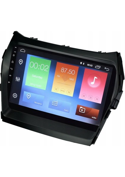 Hyundai Santa Fe 2k Çözünürlükte Ekran Android 15 Multimedya Sistemi 8+256 Myway (2013-2017) modelleri