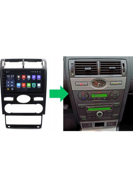 Ford Mondeo Dijital Klima 2k Görüntü Kalitesi Android 15 Multimedya Sistemi 8+256 Myway (2003-2007)