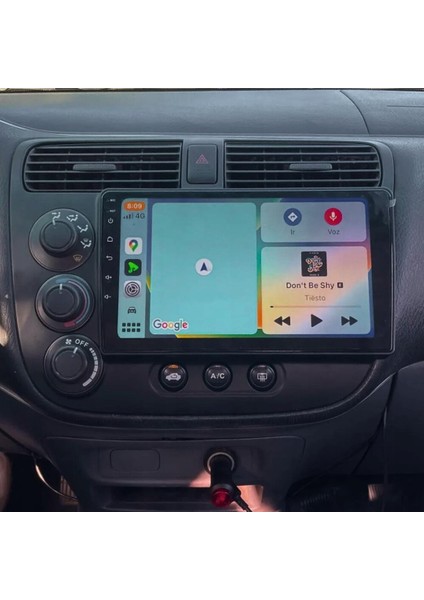 Honda Civic V-Tech 2 2k Görüntü Kalitesi Android 15 Multimedya Sistemi 8+256 Myway (2001-2006)