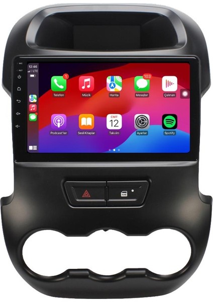 Ford Ranger 2k Görüntü Kalitesi Android 15 Multimedya Sistemi 8+256 Myway (2010-2015) fiyatları