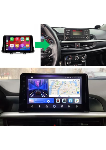 Kia Picanto 2k Görüntü Kalitesi Android 15 Multimedya Sistemi 8+256 Myway (2017-2023)