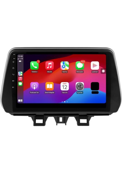 Hyundai Tucson 2k Çözünürlükte Ekran Android 15 Multimedya Sistemi 8+256 Myway (2018-2024) fırsatları