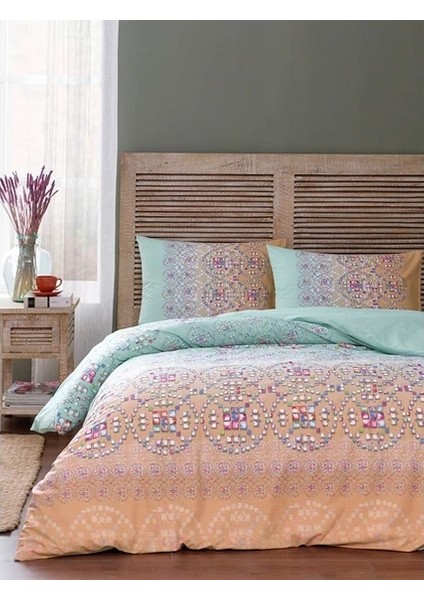 Ranforce Piedras Çift Kişilik Nevresim Takımı - %100 Pamuk