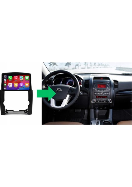 Kia Sorento 2k Görüntü Kalitesi Android 15 Multimedya Sistemi 8+256 Myway (2009-2012)