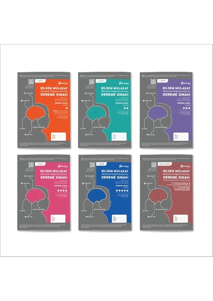 Tüm Sınıflar Için Bilsem Mülakat 4'lü Set ve 5'li Deneme fiyatları