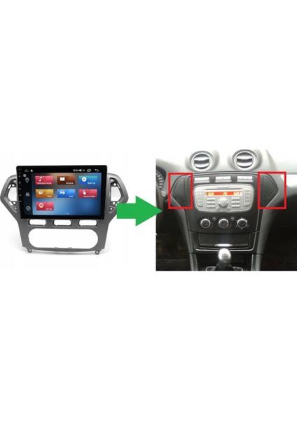 Ford Mondeo 2k Görüntü Kalitesi Android 15 Multimedya Sistemi 8+256 Myway (2008-2012)
