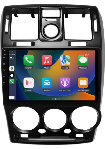 Hyundai Getz 2k Çözünürlükte Ekran Android 15 Multimedya Sistemi 8+256 Myway (2002-2011) fiyatları