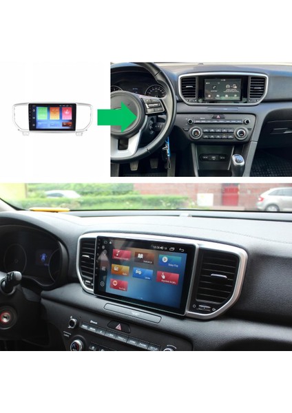 Kia Sportage 2k Görüntü Kalitesi Android 15 Multimedya Sistemi 8+256 Myway (2019-2023)