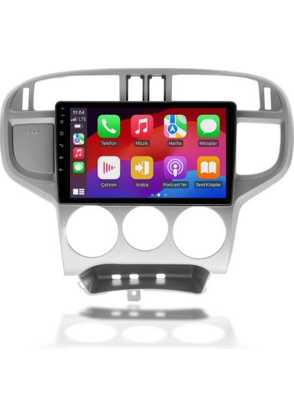 Hyundai Matrix 2k Çözünürlükte Ekran Android 15 Multimedya Sistemi 8+256 Myway (2001-2010) modelleri