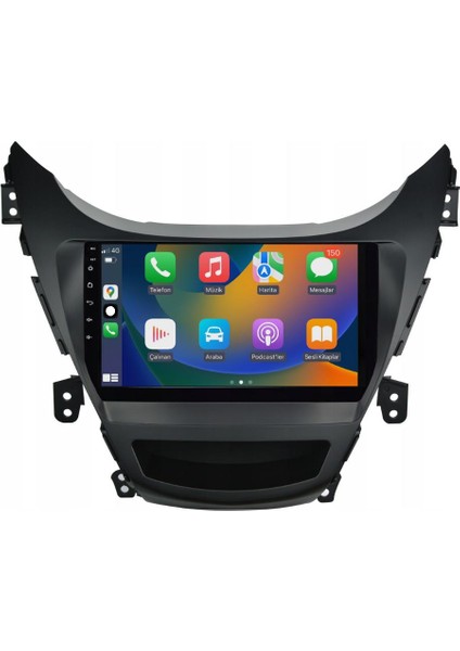 Hyundai Elantra 2k Görüntü Kalitesi Android 15 Multimedya Sistemi 8+256 Myway (2010-2013) modelleri