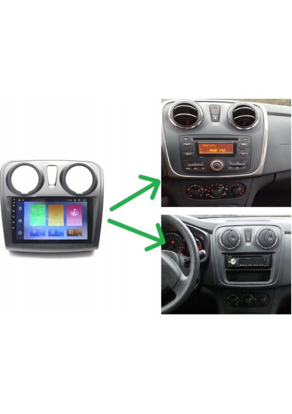 Dacia Logan Mcv 2k Görüntü Kalitesi Android 15 Multimedya Sistemi 8+256 Myway (2014-2020)